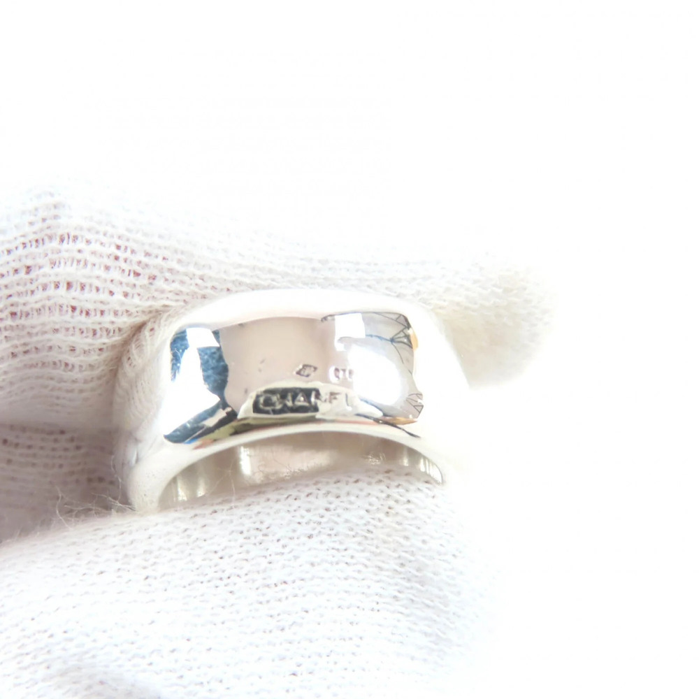 CHANEL Authentic Vintage Silver Ring - Picture 5 of 7